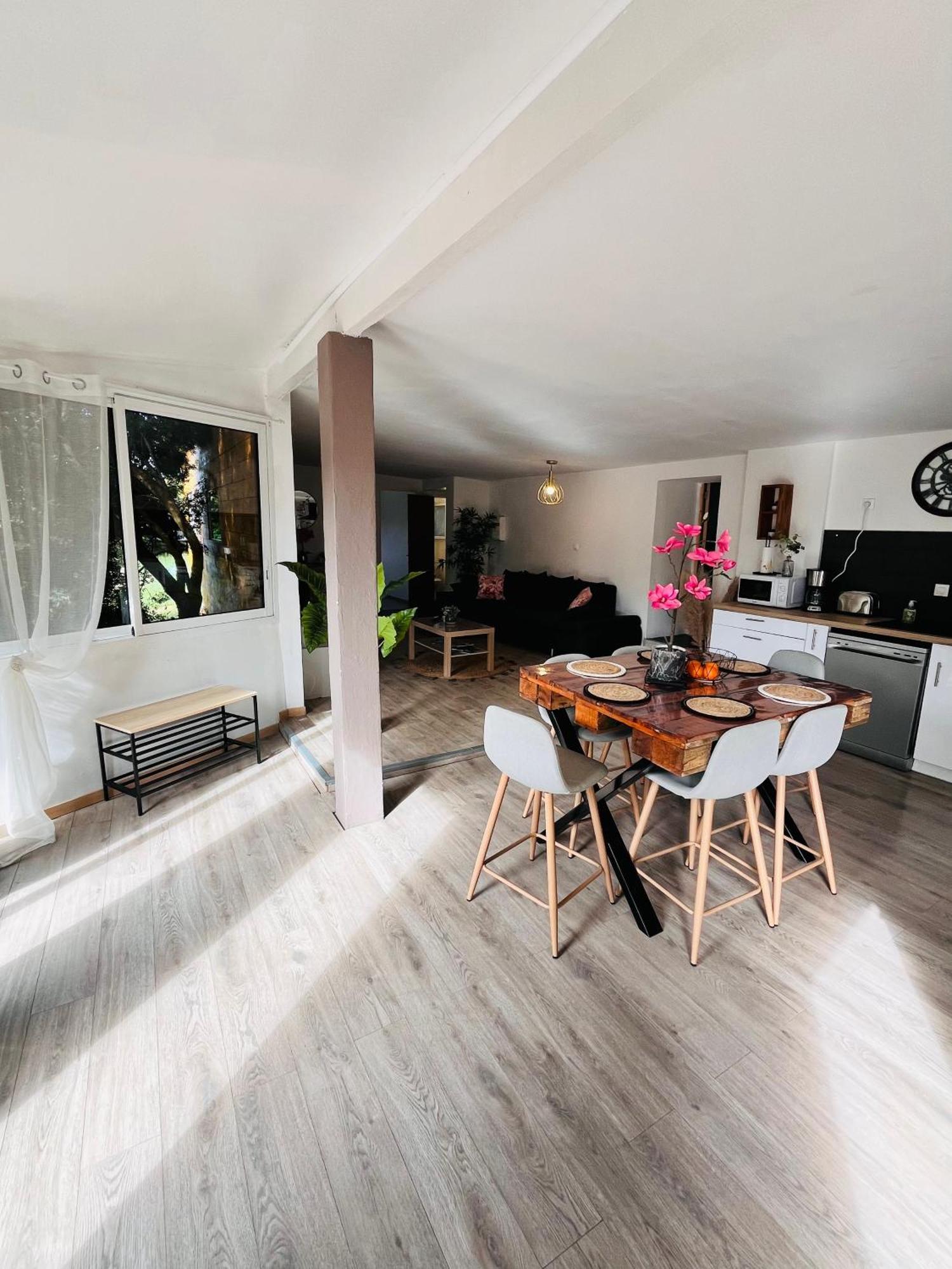 Villa Location T3 Jardin Avec Piscine Mèze Exterior foto